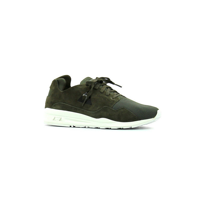 Le Coq Sportif Pure Mono Luxe Olive Night - Chaussures Baskets Basses Homme